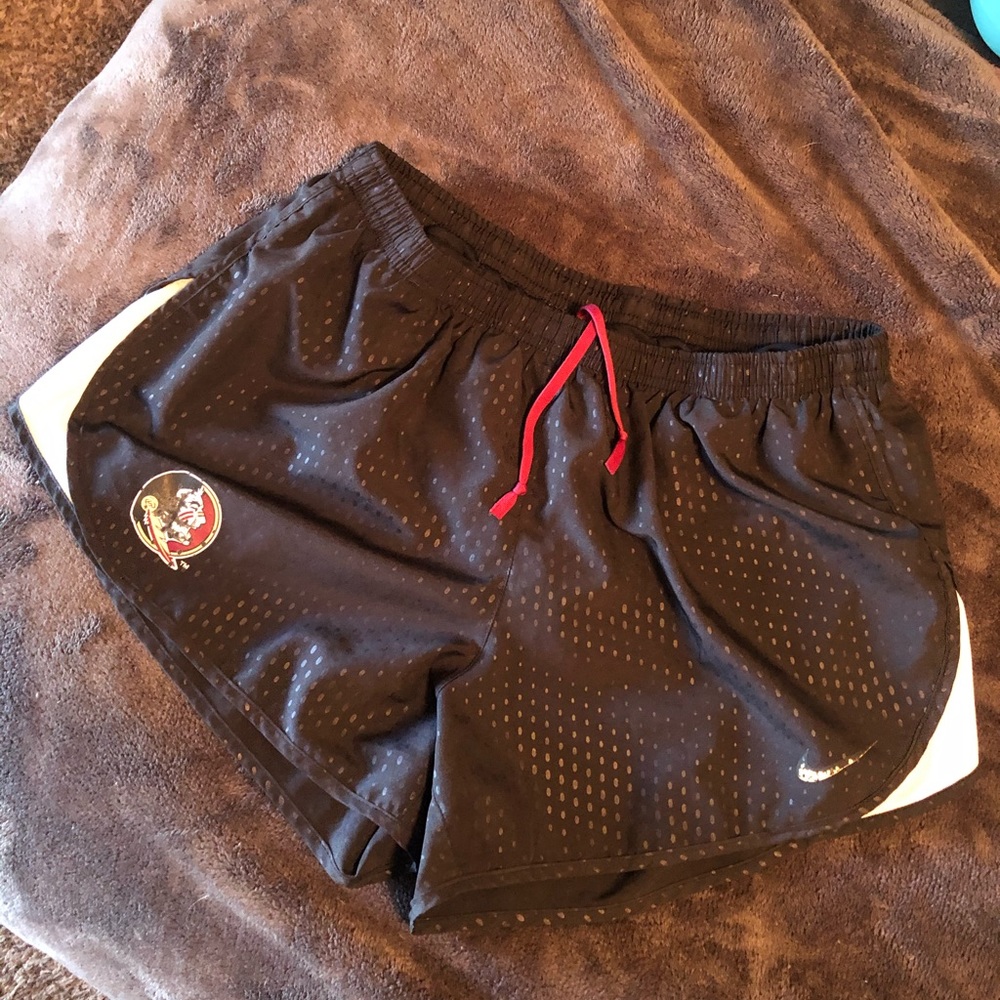 FSU Nike running shorts